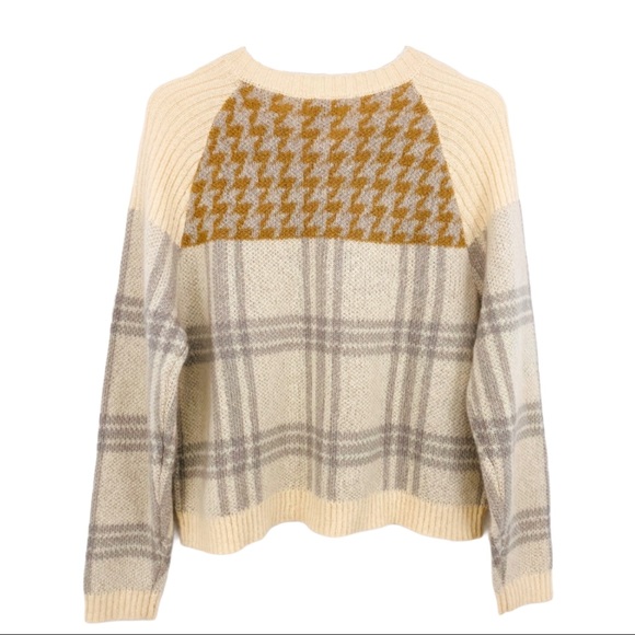 Woolrich Plaid Houndstooth Wool Mohair Blend - Picture 6 of 9